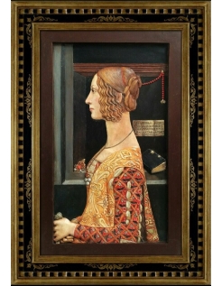Cuadro en relieve Retrato de Giovanna Tornabuoni según...