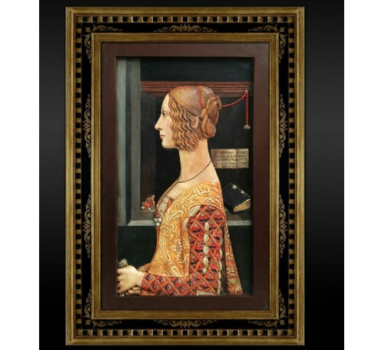 Tableau en relief Portrait de Giovanna...