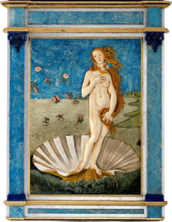 Tableau en relief La Naissance de Vénus ou Nascita di...