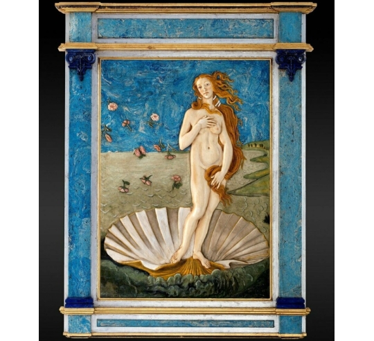 Tableau en relief La Naissance de Vénus ou...