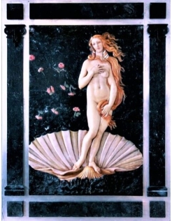 Cuadro en relieve El nacimiento de Venus o Nascita di...
