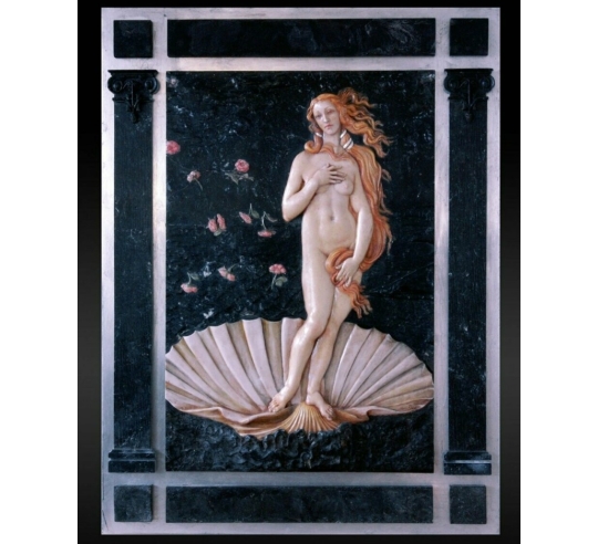 Tableau en relief La Naissance de Vénus ou...