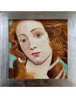 Cuadro en relieve Leda y el cisne según una pintura...