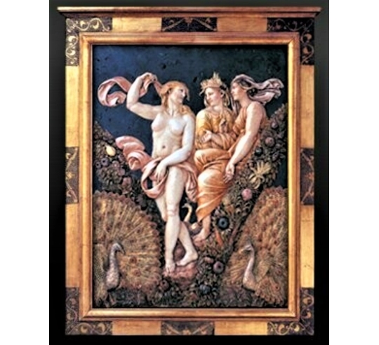 Cuadro en relieve Venus suplicando a Ceres y...