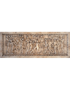 Bas-relief La cantoria, d'après Luca della Robbia détail...