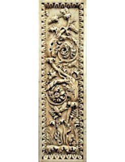 Low relief in Roman style with floral motifs, foliage and...