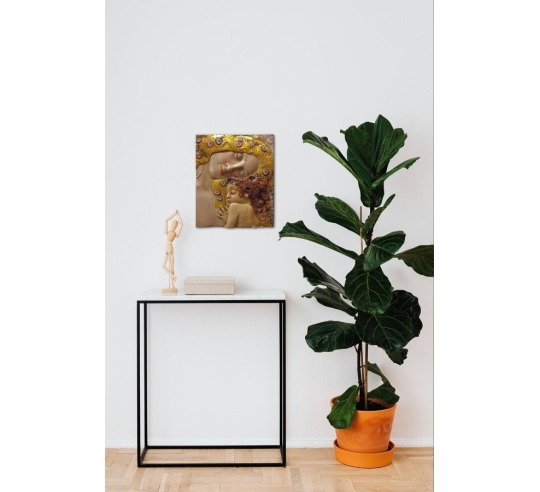 Tableau en relief La Maternité d'après Gustav...