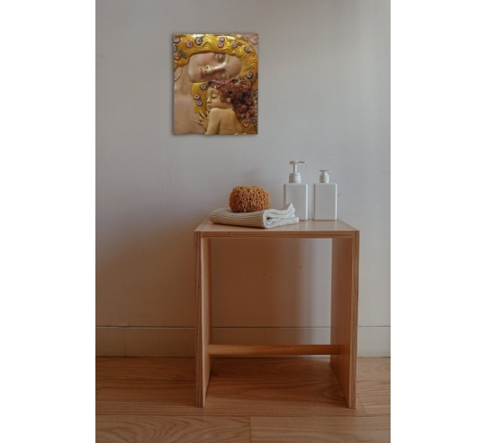 Tableau en relief La Maternité d'après Gustav...