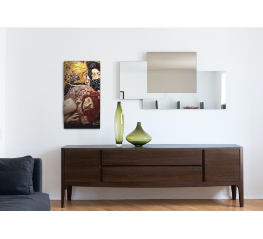 Tableau en relief Serpents d'eau II d'après...