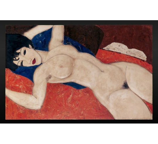 Tableau en relief Nu couché d'après Amédéo...