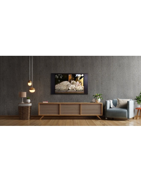 Tableau en relief La Mère et l`Enfant d'après Sir Frederic Leighton.