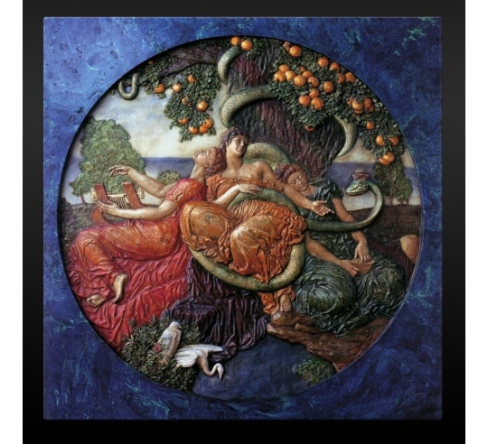 Cuadro en relieve El jardín de las Hespérides...