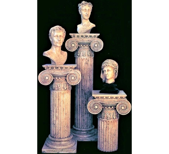 Buste du général Jules César jeune, conquérant...