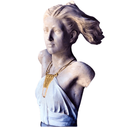 Busto de Diana, diosa de la caza, la guerra y...