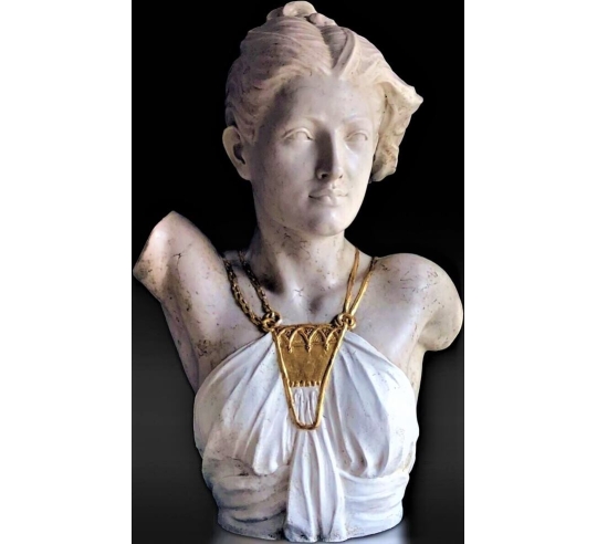 Busto de Diana, diosa de la caza, la guerra y...