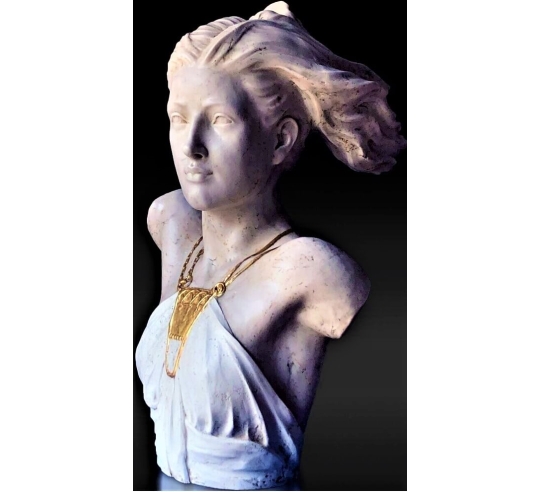 Busto de Diana, diosa de la caza, la guerra y...