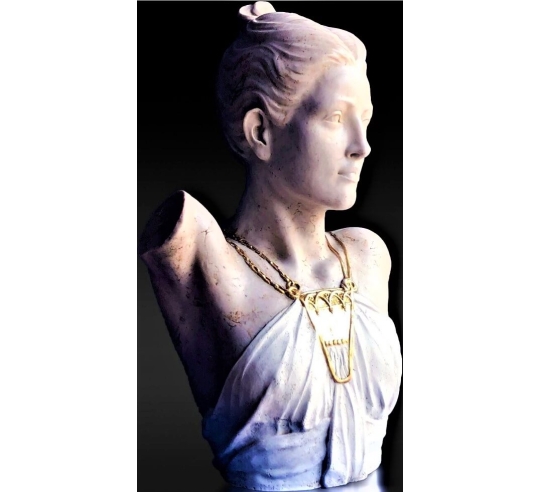 Busto de Diana, diosa de la caza, la guerra y...