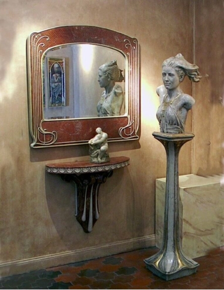Busto de Diana, diosa de la caza, la guerra y la noche, hija de Júpiter y hermana gemela de Apolo.
