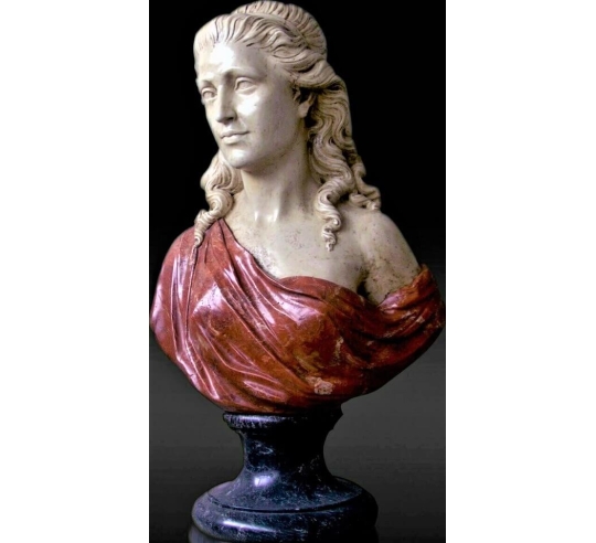 Buste de Varinia, prophétesse thrace et femme...