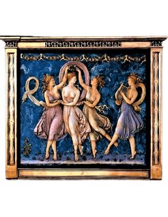 Tableau en relief La danse des trois Grâces, d'après...