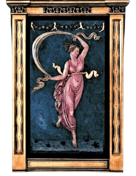 Tryptique en relief La danse des trois Grâces d'après Antonio Canova.