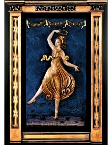 Tryptique en relief La danse des trois Grâces d'après Antonio Canova.