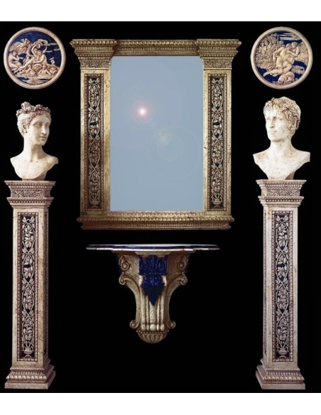 Pedestal in Italian neo-classical style.