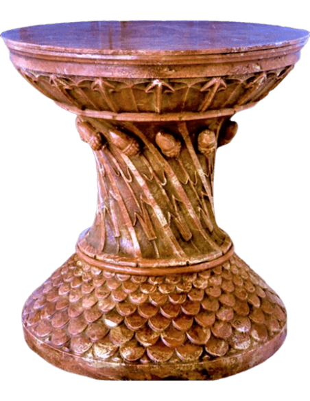 Pie de mesa de estilo Ópera de París.