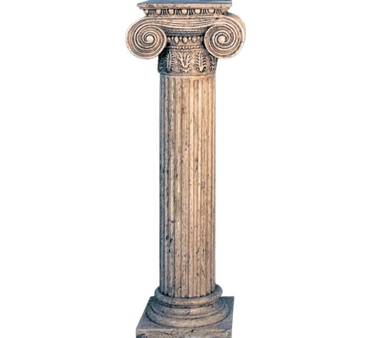 Column in the Ionic style.