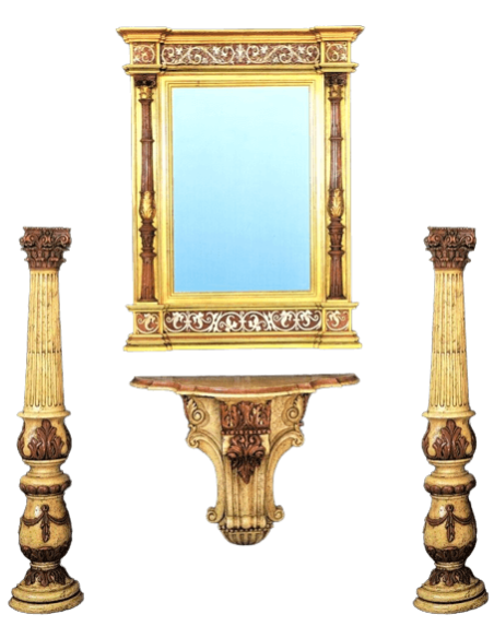 Colonne de style Baroque.