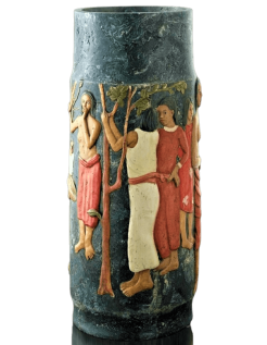 Jarrón según la obra de Paul Gauguin.