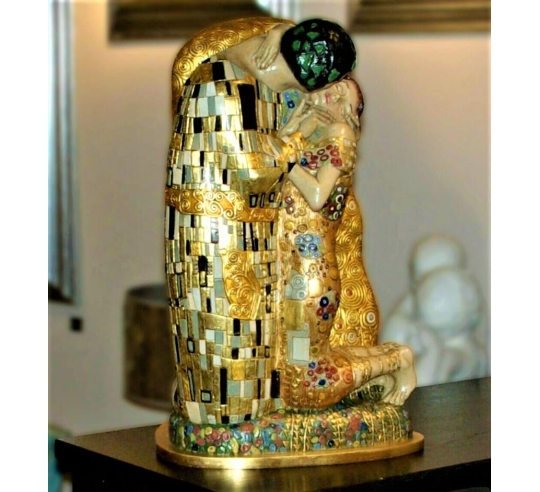 Sculpture du Baiser de Gustav Klimt II.