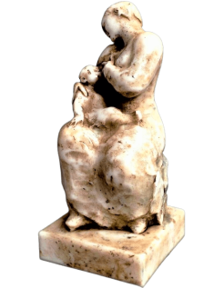 Sculpture dedicated to maternity II.