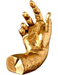 Hand sculpture inspired by works from the Italian...