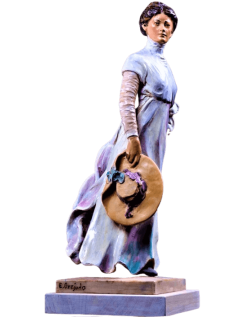 Statuette de María Clotilde, fille du peintre, inspirée...