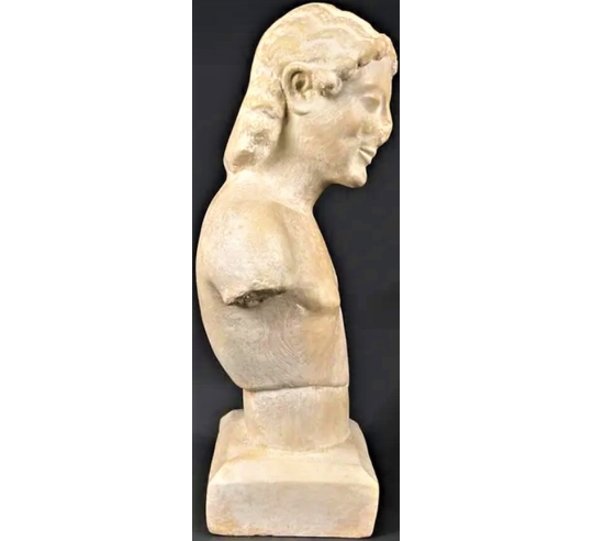 Torso of Kouros or young man, Athens...