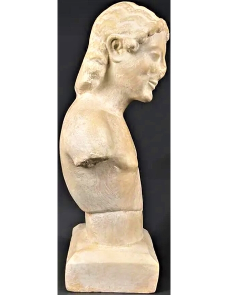 Torso of Kouros or young man, Athens Archaeological Museum.
