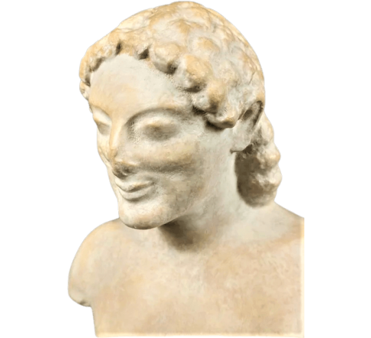 Torse de Kouros ou jeune homme, Musée...