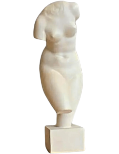 Torso de Venus al estilo de Afrodita de Cnido según...