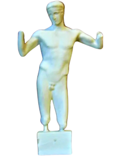 Statue de diadumène d'après Polyclète, originale trouvée...