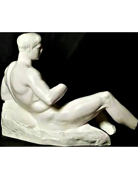 Estatua de Dioniso del frontón este del Partenón, Museo Británico, Londres.