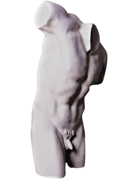 Torso del fauno con címbalos, Museo de los Uffizi, Florencia.