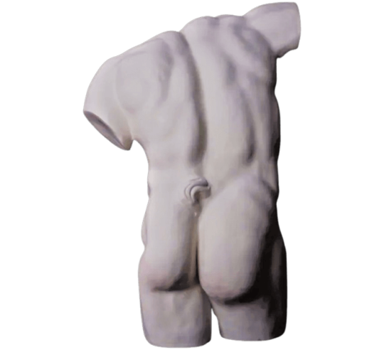 Torso del fauno con címbalos, Museo de los...