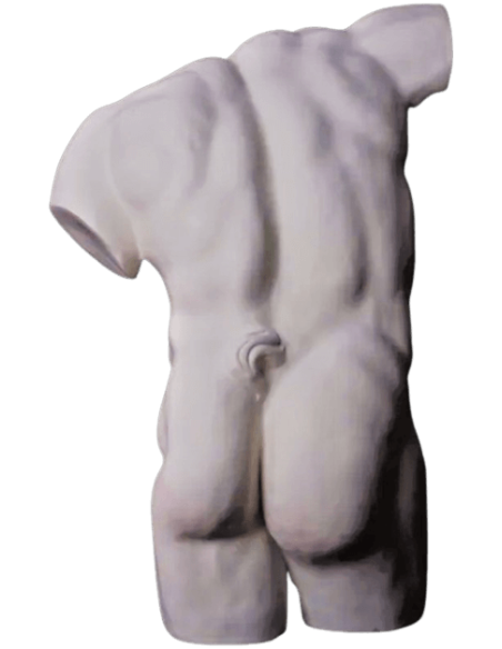 Torso del fauno con címbalos, Museo de los Uffizi, Florencia.