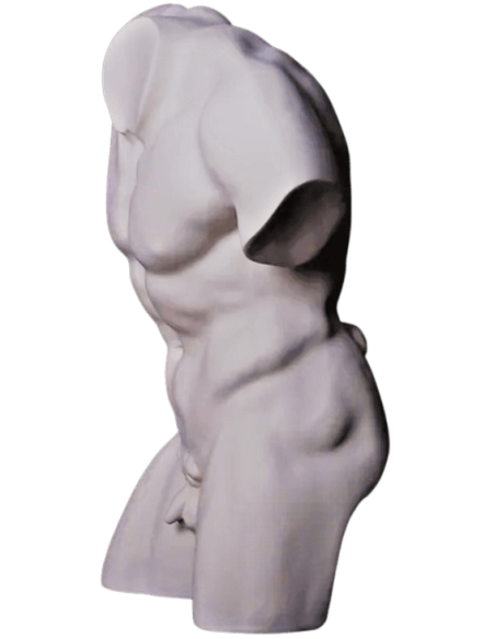 Torso del fauno con címbalos, Museo de los Uffizi, Florencia.
