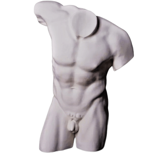 Torso del fauno con címbalos, Museo de los...