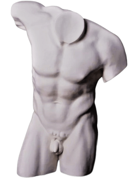 Torso del fauno con címbalos, Museo de los Uffizi, Florencia.
