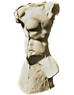 Torse de Héraclès assis