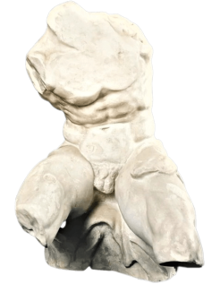 Torso de Belvedere según el escultor Apolonio de Atenas,...