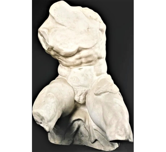 Torso de Belvedere según el escultor Apolonio...